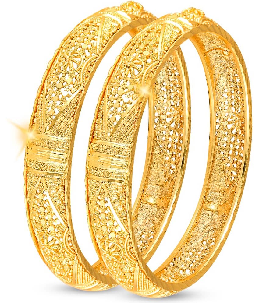 VIVASTRI Gold Bangle ( Pack of 1 )