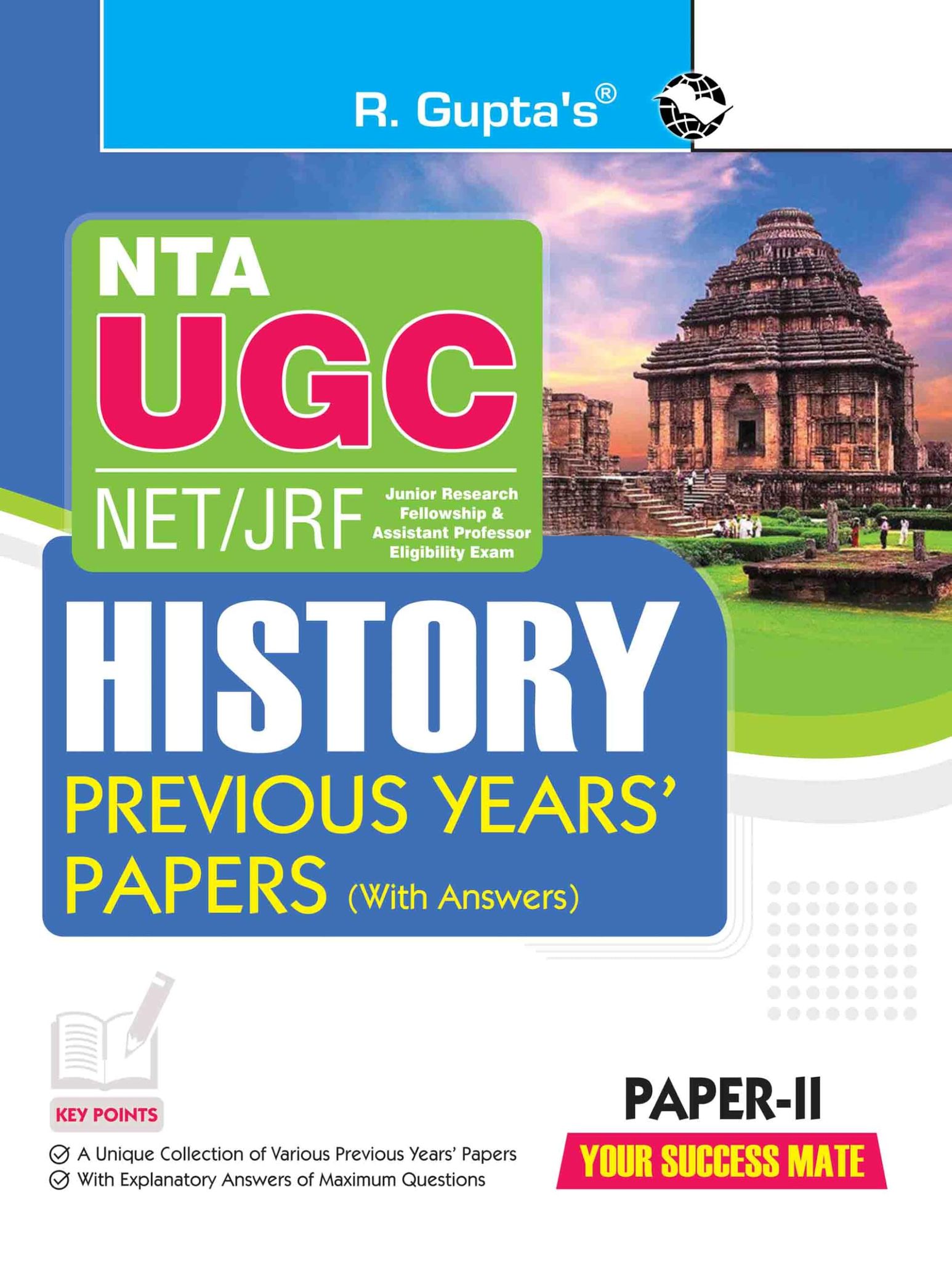 NTA-UGC-NET/JRF: HISTORY (PAPER-II) Previous Years' Papers (With Answers) [Paperback] [Dec 06, 2025] RPH Editorial Board