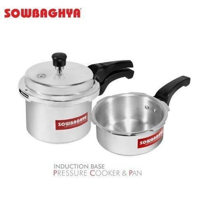 3 Ltr Elite Induction base ALU Pressure Cooker & Pan