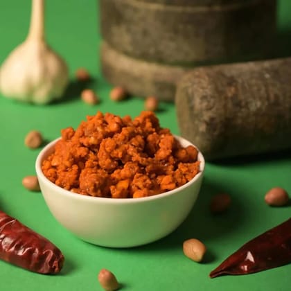 Bharari Sakhi Solapur Special Shenga Chutney 1kg each Traditional Taste - 2pc set-combo