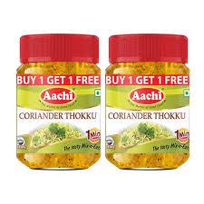 AACHI CORIENDER THOKKU 200G 1+1