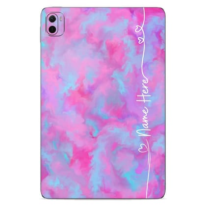 Wrapcart Pink Paint Custom Name Skin for Xiaomi Pad 5