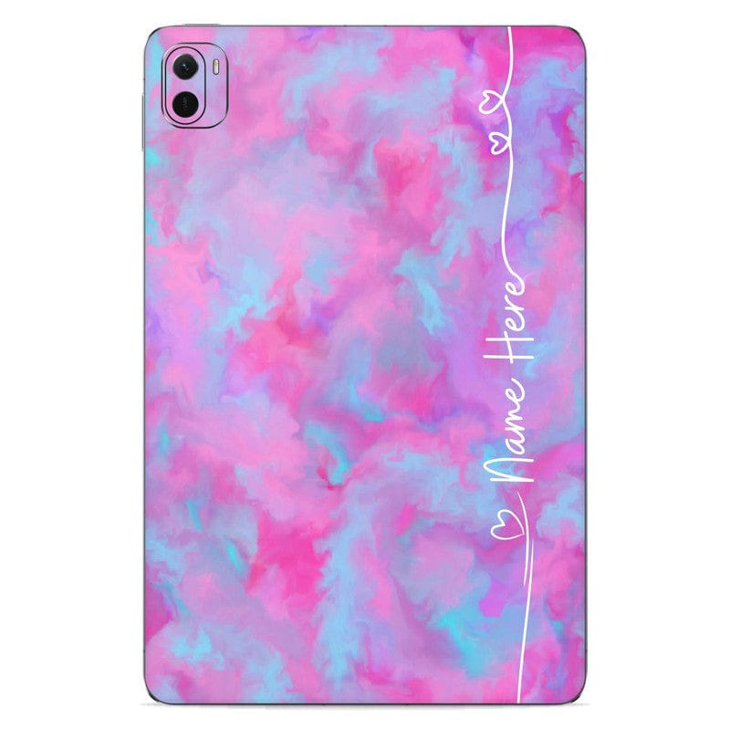 Wrapcart Pink Paint Custom Name Skin for Xiaomi Pad 5
