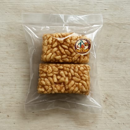 Lila Bhoi Junction's puffed rice chikki