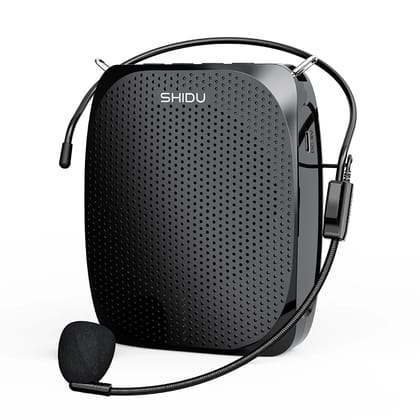 Shidu S258 Type C - Wired Portable Voice Amplifier (Black)