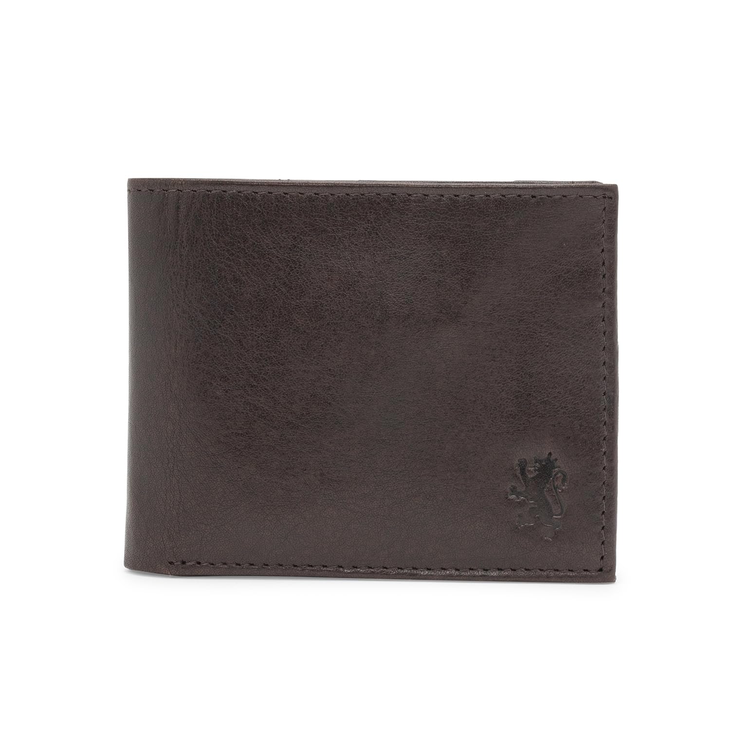 Red Tape Brown Men's Leather Wallet | RFID Blocking Bifold Purse for Men with Card Holder & Cash Compartments | Slim & Stylish Wallet for Daily Use, Travel & Gifting