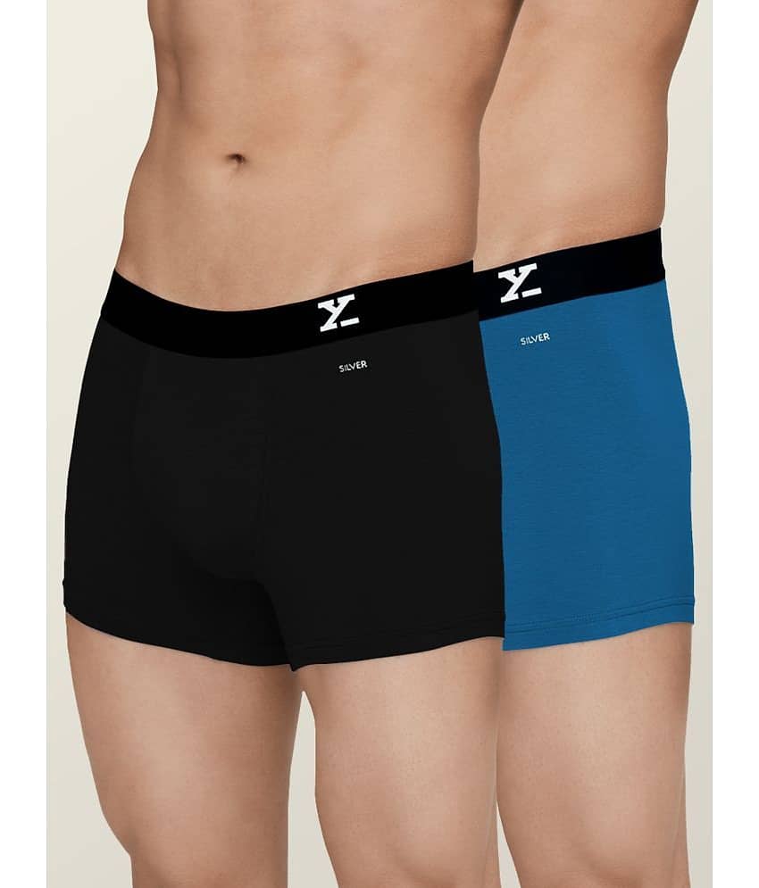XYXX Pack of 2 Cotton Trunks For Men's ( Multicolor )