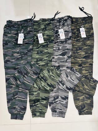 Stylo7 Army Print Jogger (Size - 2XL)