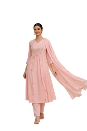 Stylish Women Kurta Pant Set with Dupatta | Soft Fabric Traditional Outfit