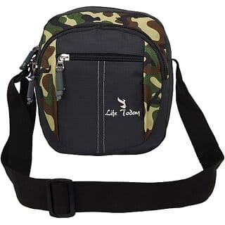 Life Today Grey Men & Women Sling Bag - Medium