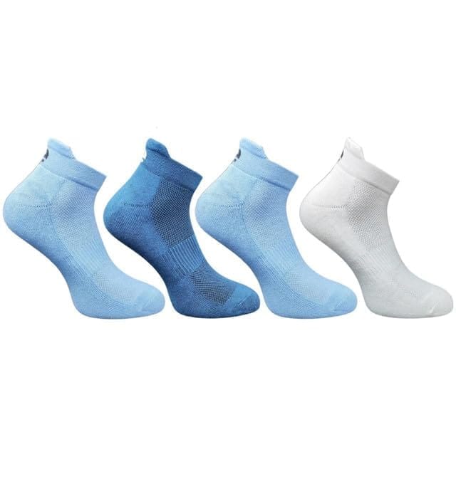 4_Pair Set Unisex Casual Cotton Printed Ankle Length Socks (Multicolor)-PID63485