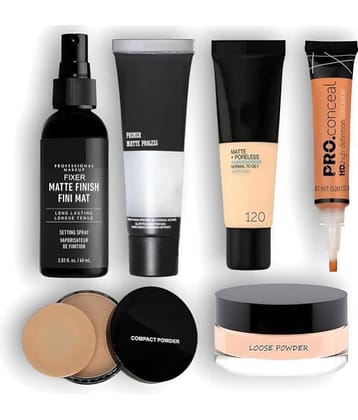 FITME Matte Liquid For All Skin Types Skin Light Foundation Pack of 6