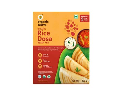 Organic Rice Dosa Ready Mix 200g Organic Rice Dosa Ready Mix 200g