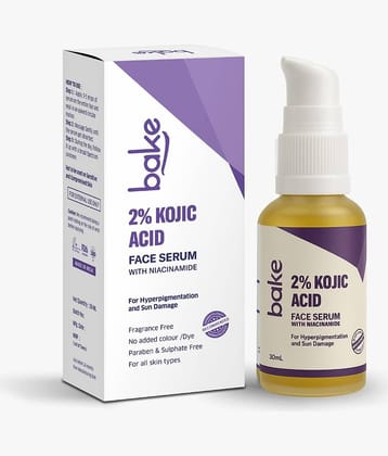 BAKE Face Serum Kojic Acid Pigmentation Reducing For All Skin Type ( Pack of 1 )
