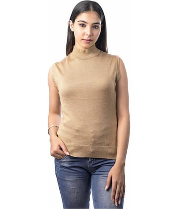 Ogarti Acrylic Beige Buttoned Cardigans