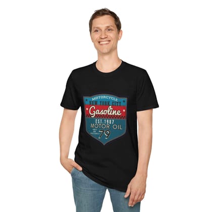 Premium Cotton T-Shirts with Bold Graphic DTF Prints (Color-Black, Size-L)