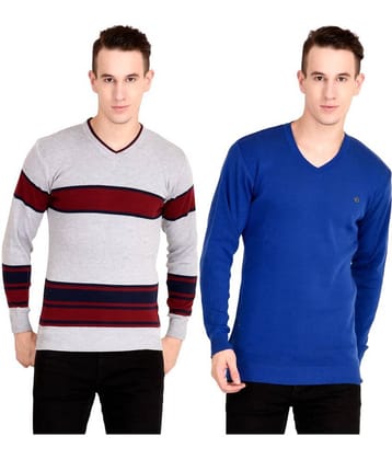 NEUVIN Multi V Neck Sweater