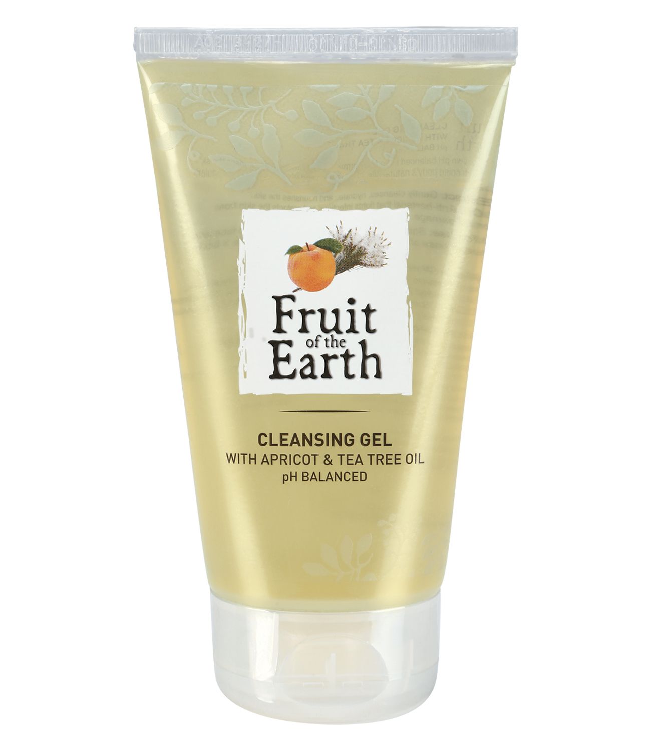 Fruit of the Earth Cleansing Gel With Apricot and Tea Tree Oil Ph Balanced 150 ml