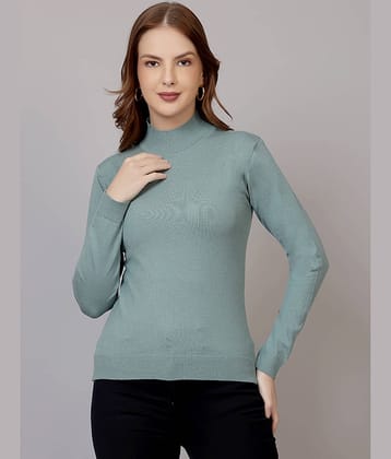 FEVERFEW Women Viscose Blend Round Neck Pullover ( Maroon )