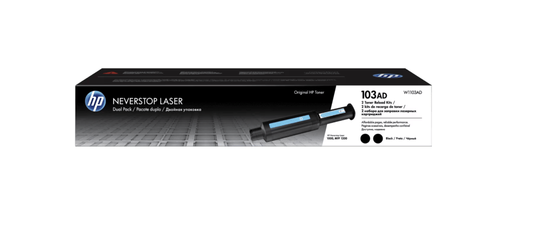 Hp Toner LaserJet 1 - 3AD 2Pack Black Reload