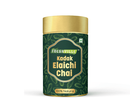 Freshville Kadak Elaichi Chai 100gm Loose Leaves Freshville Kadak Elaichi Chai 100gm Loose Leaves