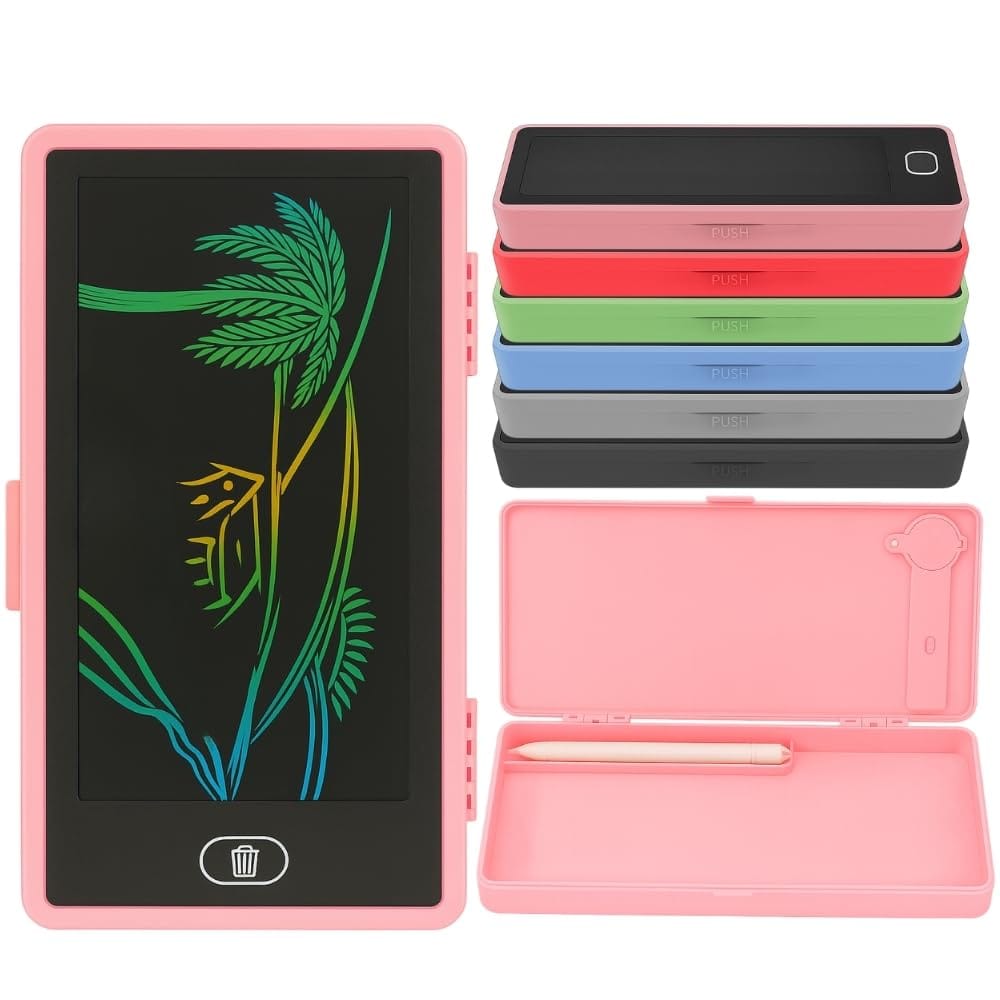 Flixx 2-in-1 Pencil Case with LCD Writing Pad for Kids Flixx 2-in-1 Pencil Case with LCD Writing Pad for Kids - Pack of 1
