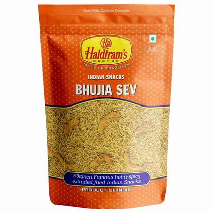 Haldiram's Bhujia Sev Namkeen - 1 kg - Pack of 16