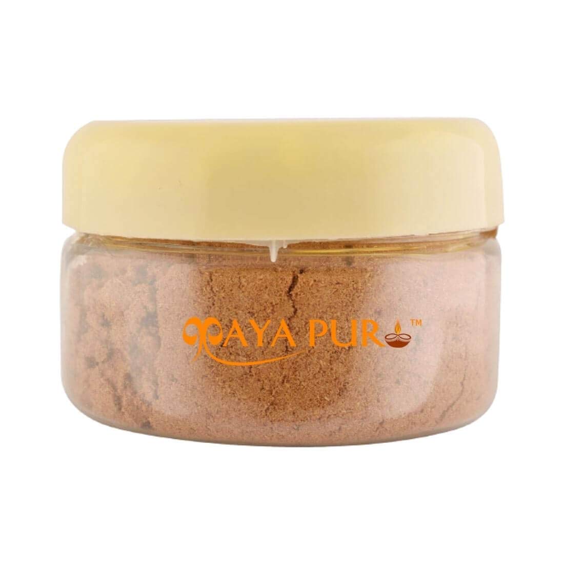 MAYAPURI Chandan Powder Tikka/Sandalwood Safed Dust for Puja, Face, Color: Beige