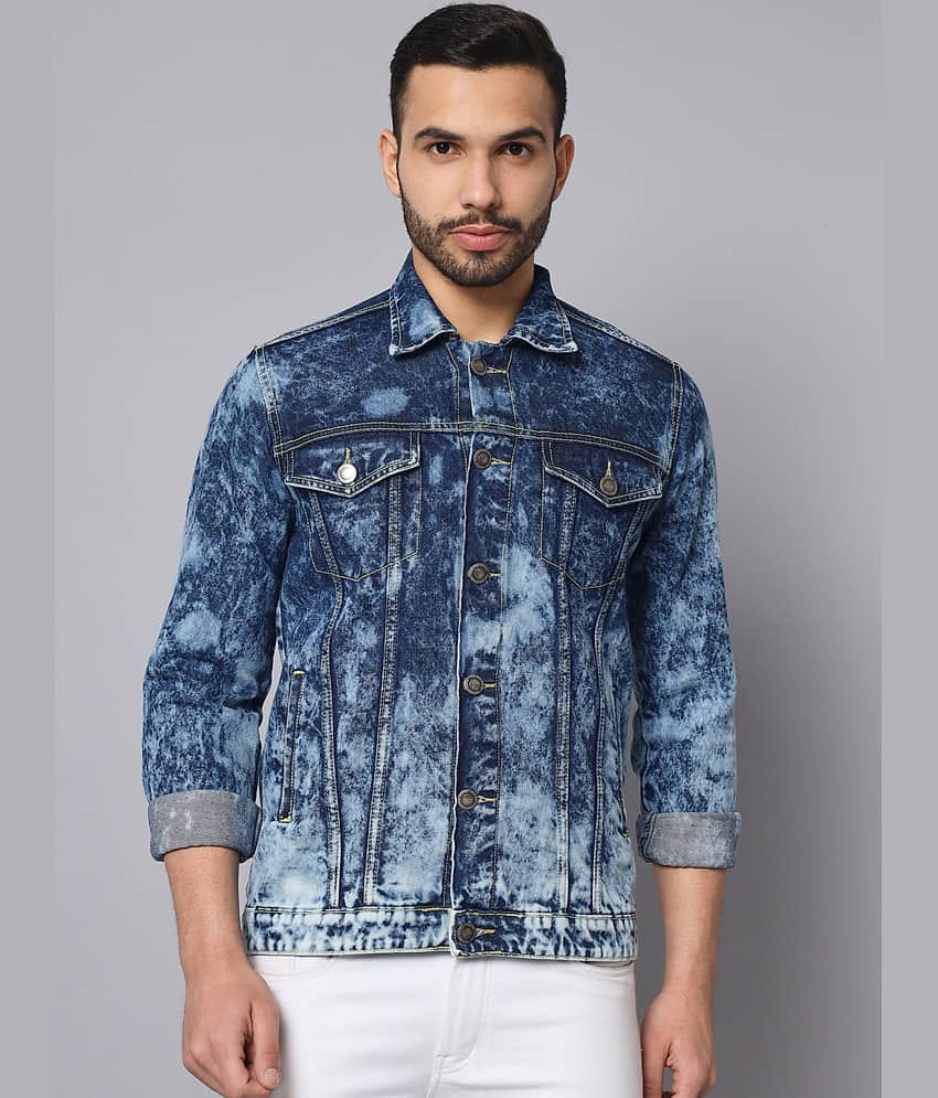 The Dry State Denim Men's Denim Jacket - Blue ( Pack of 1 )