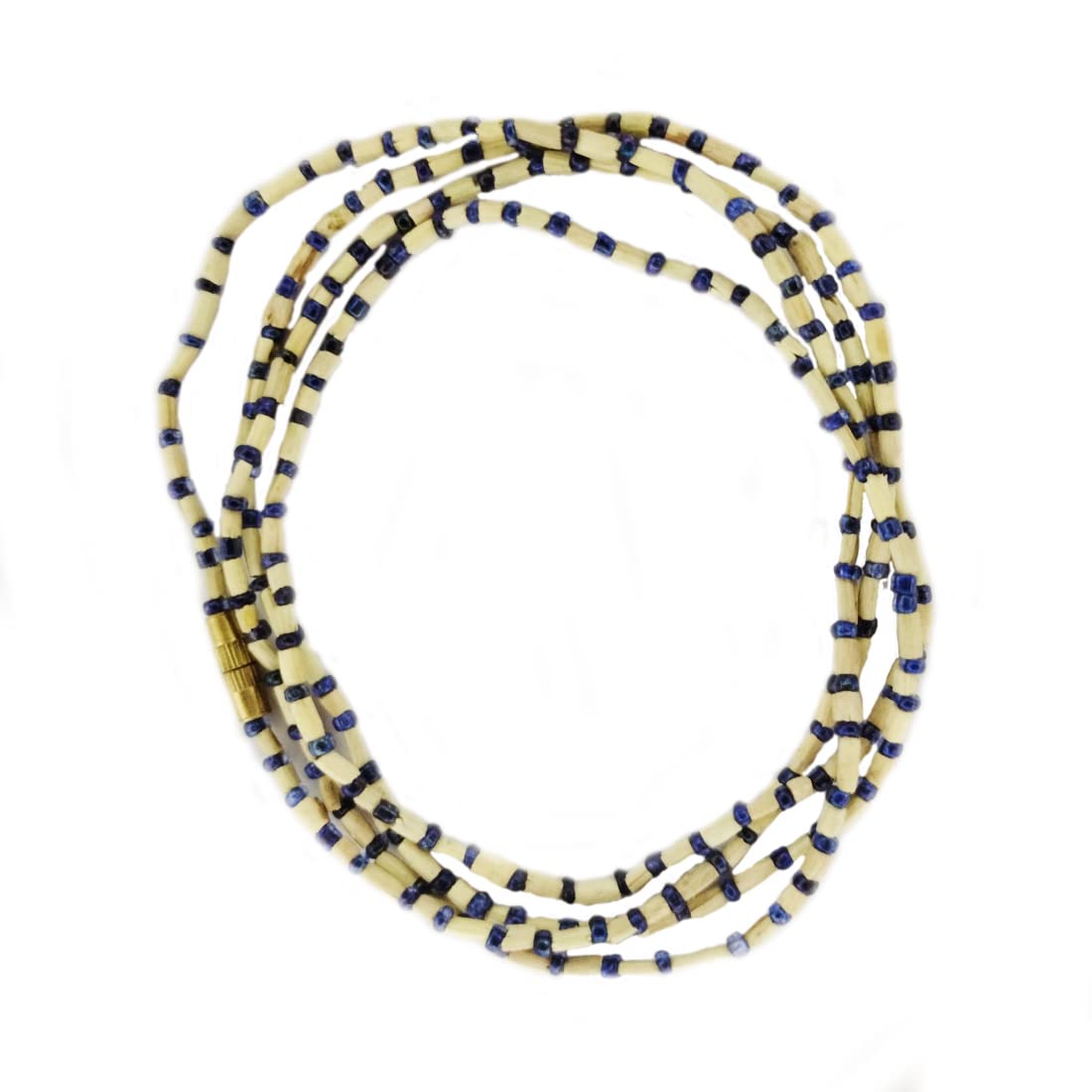 MAYAPURI Original Design Tulsi Kanthi Mala, Tulasi Mala Unisex Adults for Neck, 2 Round