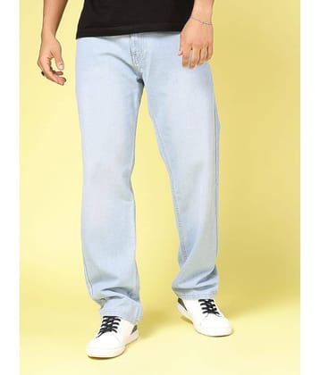Rigo Straight Faded Men's Jeans - Blue ( Pack of 1 )