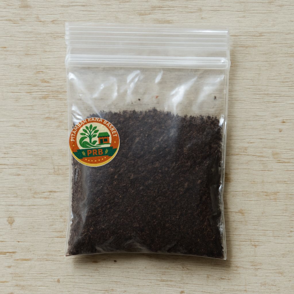 Pitambar Rana Basket's black salt powder
