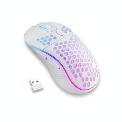 Lightweight Honeycomb Wireless RGB Gaming Mouse