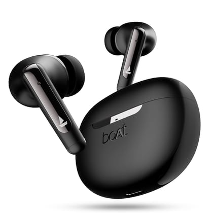 boAt Airdopes 141 ANC | Wireless Earbuds with Active Noise Cancellation up to 32dB, 42 Hours Playback, BEAST™️ Mode Gunmetal Black boAt Airdopes 141 ANC | Wireless Earbuds with Active Noise Cancellation up to 32dB, 42 Hours Playback, BEAST™️ Mode Gunmetal Black
