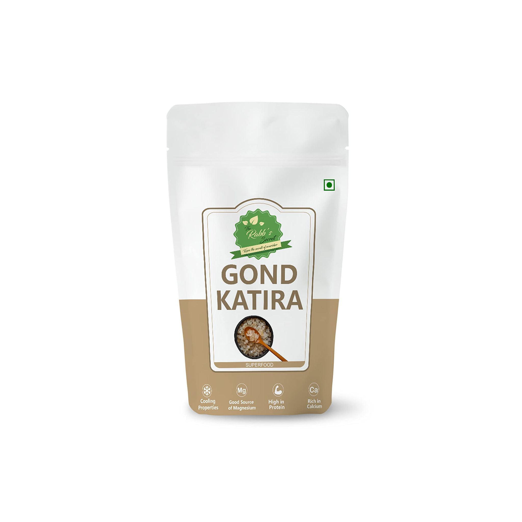 The Rabb's Secret Gond Katira Pure Organic 400gm | Tragacanth Gum| Edible Gum (Gond Katira, 400gm)