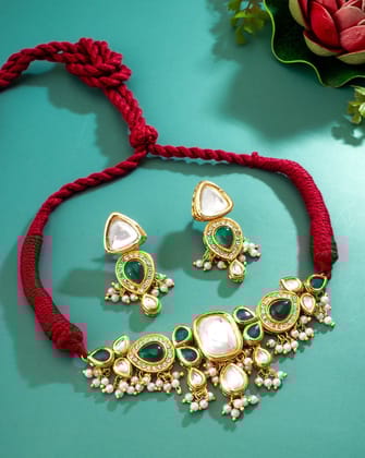 Morison Golden Essence Radiance Necklace Set Illuminate Your Look