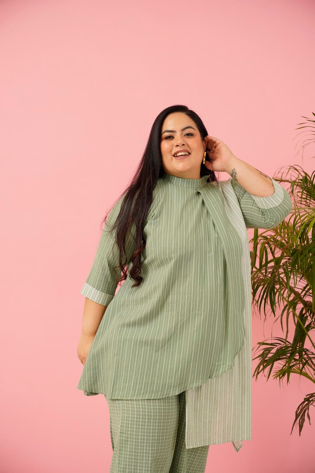 Match Made in Style: Co-Ord Set in Sage Green
