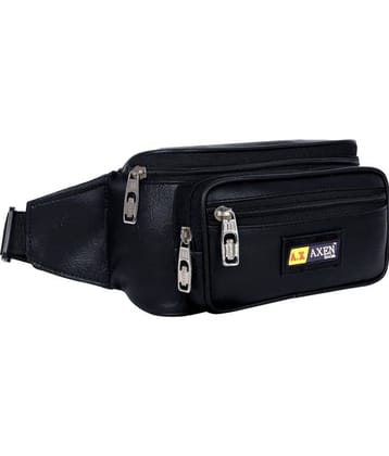 AXEN BAGS - Black Travel Kit Bag ( 1 Pc )
