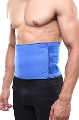 EZYFIT Neoprene Waist Support, 9" Abdominal Belt, Supports The Weak Abdominal Muscles & Helps in Blood Circulation