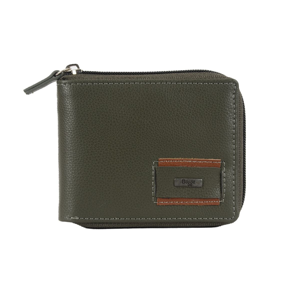 YACHI AFFLE WALLETS ZIPAROUND S OLIVE