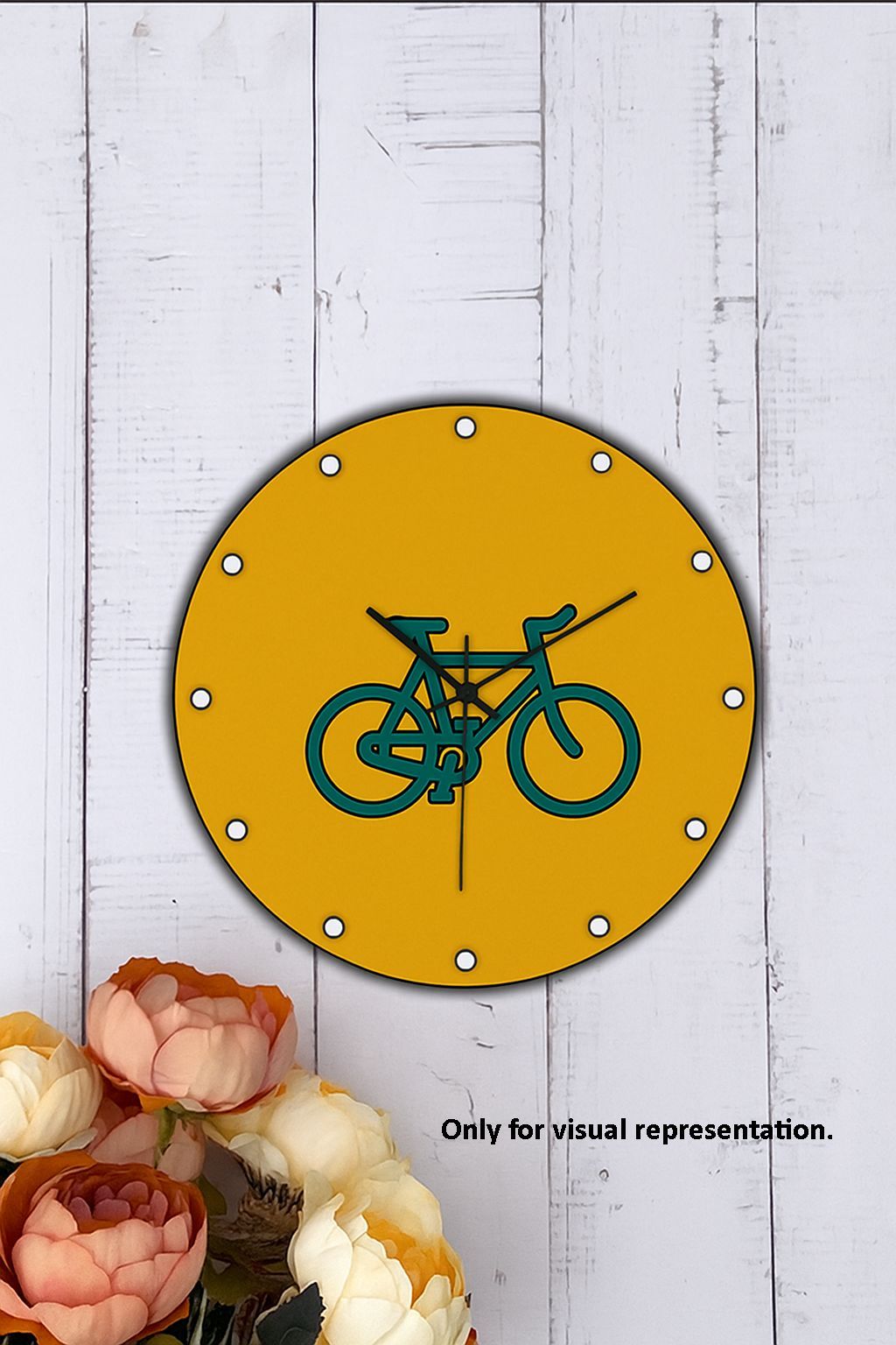 Dbeautify's DIY Bicycle Wall Clock for Kids