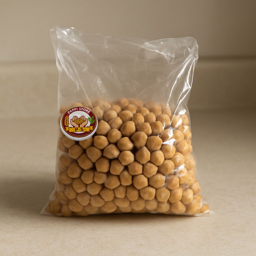 Pappi Store's kabuli chana (chickpeas)