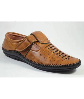 Akiko - Tan Men's Sandals