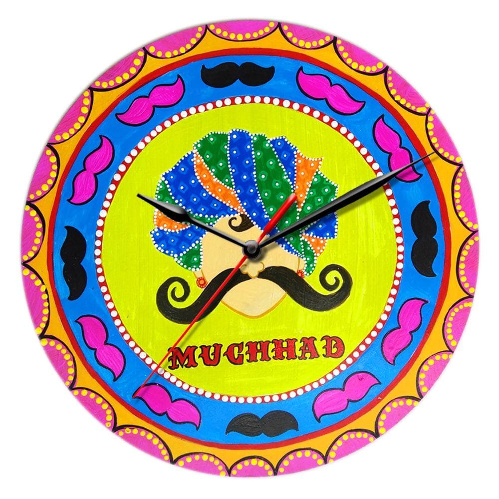 Pop Art on Round Clock DIY Kit by Penkraft