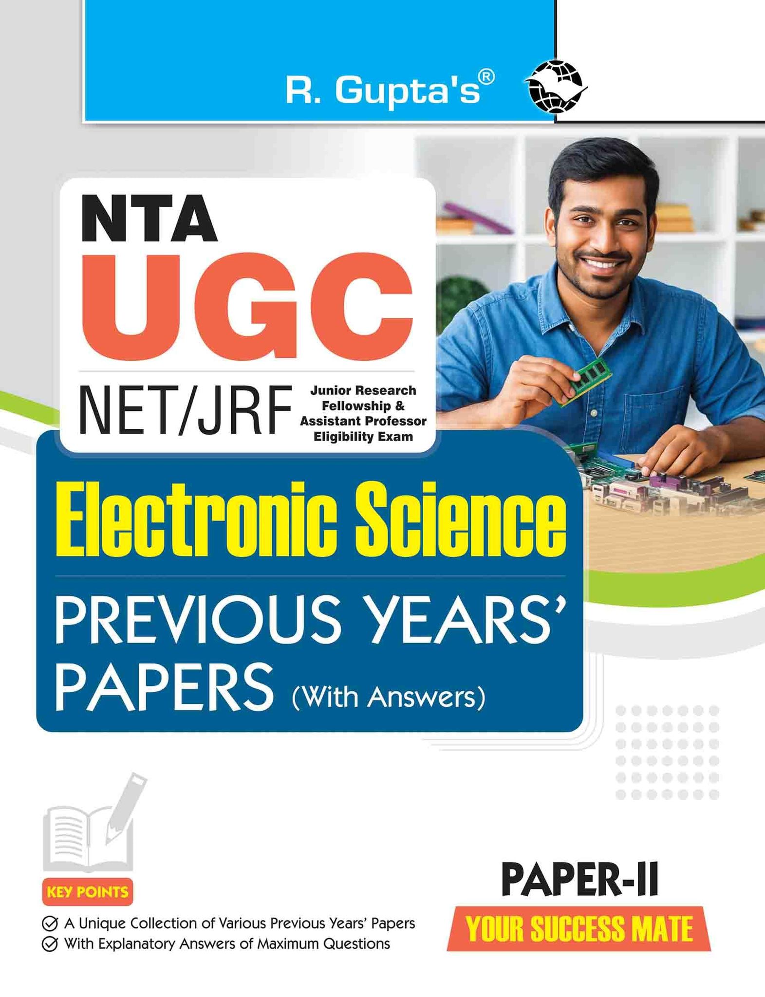 NTA-UGC-NET/JRF: Electronic Science (Paper II) Previous Years' Papers [Paperback] [Jan 01, 2026] RPH Editorial Board