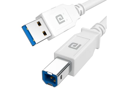 Portronics Printlink 5 - USB A To USB B For Printer 5M Cable
