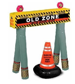INFLATABLE AGE BARRICADE KIT
