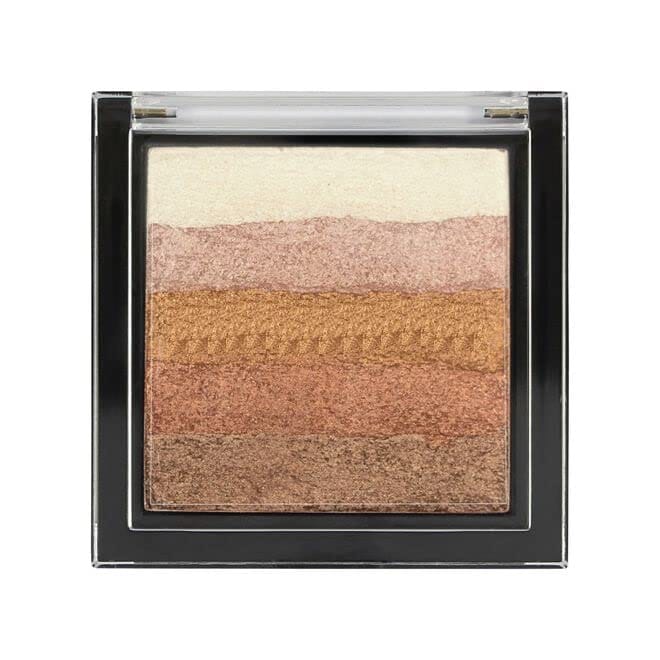 Elecsera Beautiful Shimmery Brick Highlighter Powder Highlighter (Multicolor)