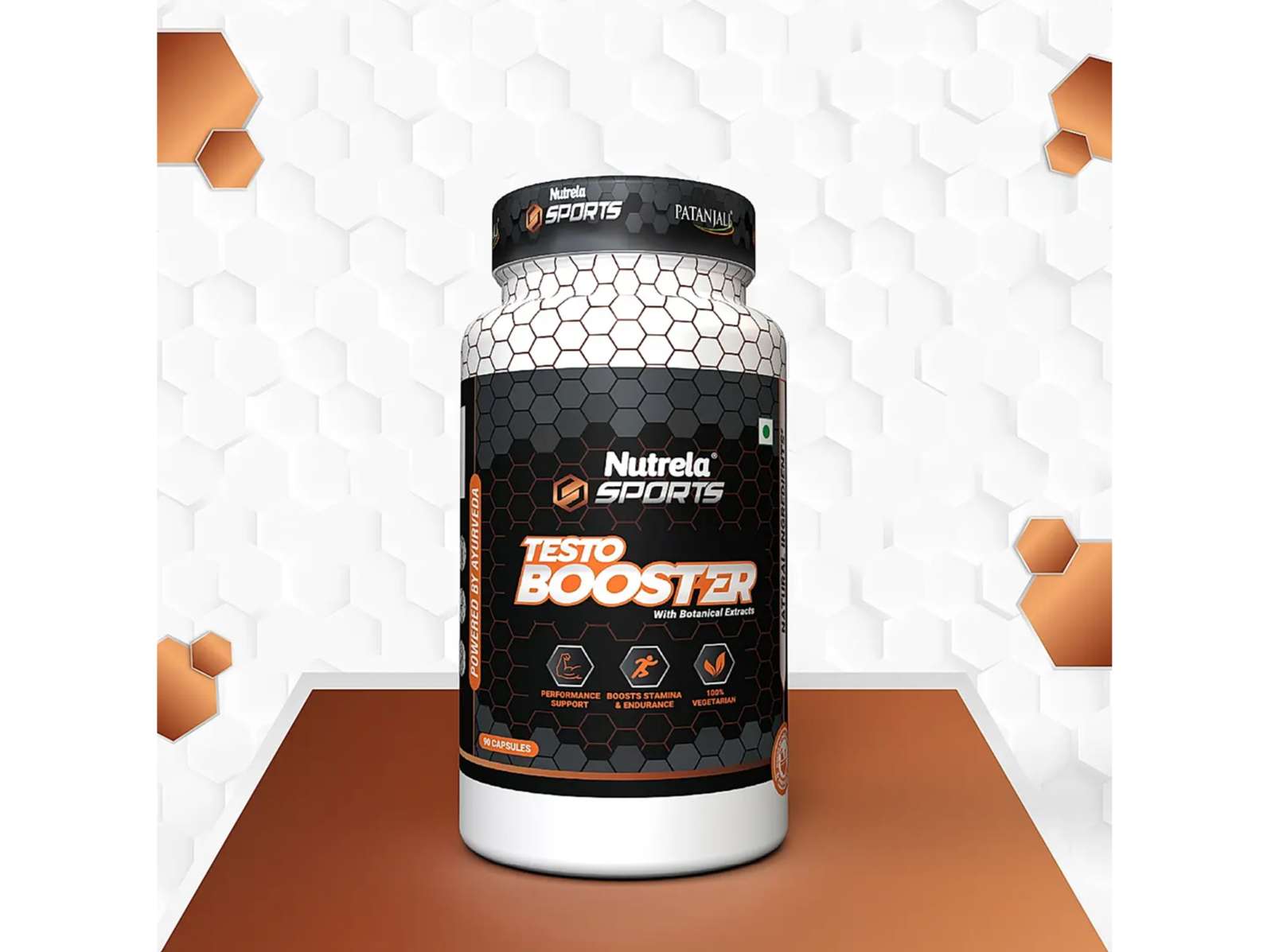 Patanjali Nutrela Sports TestoBooster (90 Capsule)