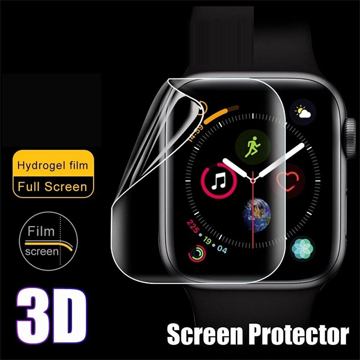 Apple Watch Unbreakable Hydrogel Membrane (Pack of 2) - Select MM Apple Watch Unbreakable Hydrogel Membrane (Pack of 2) - Select MM - 38 MM